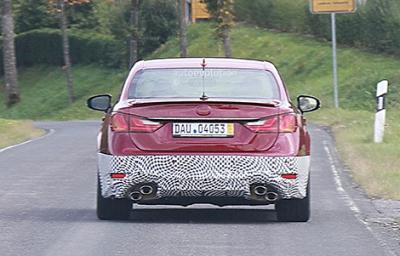 Lexus начал испытания конкурента BMW M5