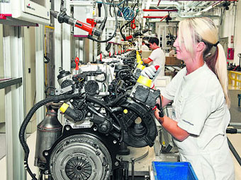 Volkswagen будет производить двигатели в Калуге