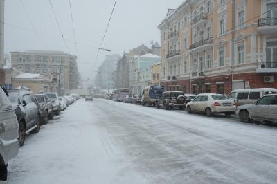 Снег в Приморье в начале недели стал виновником множества ДТП