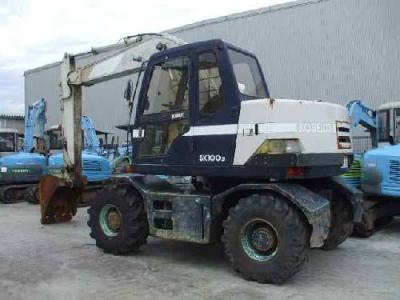 колесный экскаватор KOBELCO SK100W-1 1990 г.в.