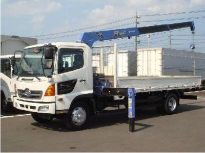 грузовик с краном Hino ADG-FJ7JKWA 2005 г.в.