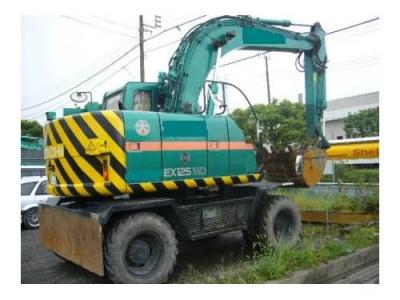 колесный экскаватор Hitachi EX125WD-5 2001 г.в.