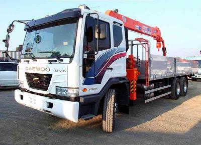 грузовик с краном Daewoo Ultra Novus 2008 г.в.