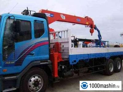 грузовик с краном Daewoo Ultra 2004 г.в.