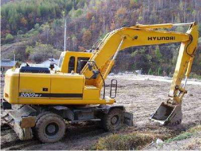 колесный экскаватор Hyundai ROBEX2000W-7 2004 г.в.