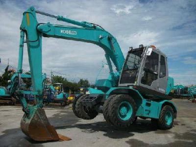 колесный экскаватор KOBELCO SK100W 1995 г.в.