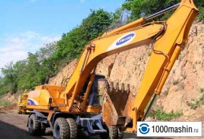 колесный экскаватор Samsung MX202W 1999 г.в.