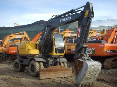 колесный экскаватор Volvo EW130 2002 г.в.