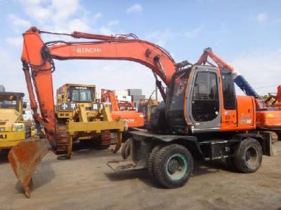 колесный экскаватор Hitachi ZX125W 2003 г.в.