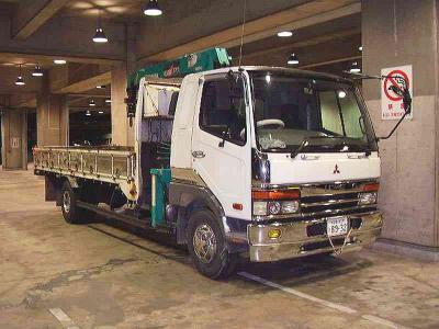 грузовик с краном Mitsubishi Fuso 1997 г.в.
