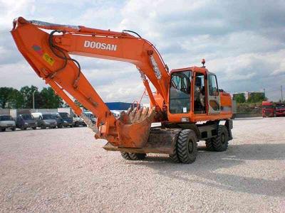 колесный экскаватор Doosan Solar 180W-V 2009 г.в.