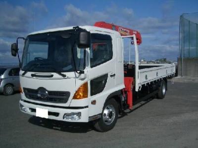 грузовик с краном Hino BDG-FE7JLWA 2007 г.в.