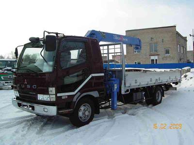 грузовик с краном Mitsubishi Fuso 2004 г.в.