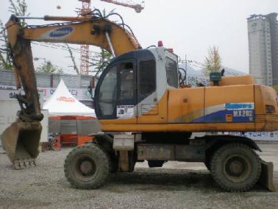 колесный экскаватор Samsung MX202W 1999 г.в.