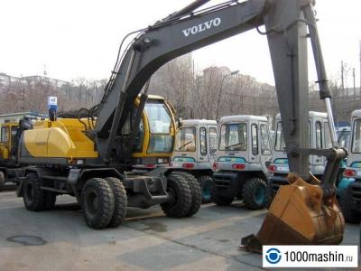 колесный экскаватор Samsung MX202W 1997 г.в.