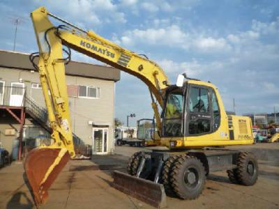 колесный экскаватор Komatsu PW150ES-6K 2001 г.в.