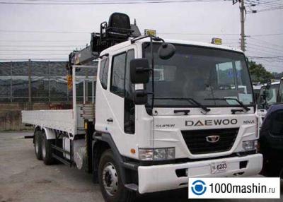 грузовик с краном Daewoo Ultra 2008 г.в.