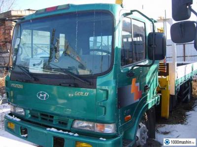грузовик с краном Hyundai Gold 2004 г.в.