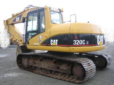 гусеничный экскаватор CAT 320CU 2005 г.в.