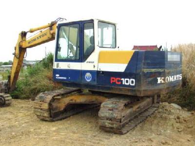 гусеничный экскаватор Komatsu PC100-5 1991 г.в.