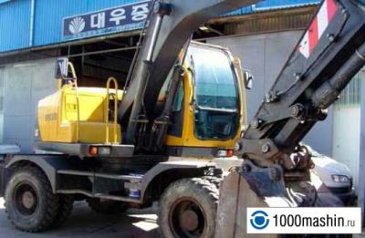 колесный экскаватор Volvo EW130 2006 г.в.