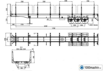 прицеп CIMC THT9740T 2008 г.в.