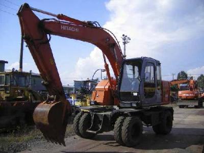 колесный экскаватор Hitachi EX125WD-5 1999 г.в.