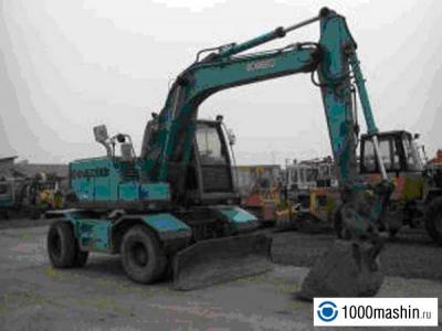 колесный экскаватор KOBELCO SK100W 1998 г.в.