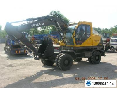 колесный экскаватор Samsung MX132W 1996 г.в.