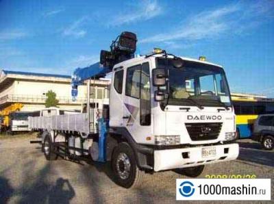 грузовик с краном Daewoo Ultra 2008 г.в.