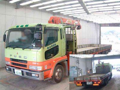 грузовик с краном Mitsubishi Fuso 1996 г.в.