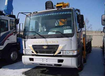 грузовик с краном Daewoo Ultra 2004 г.в.