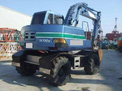 колесный экскаватор KOBELCO SK100W-1 1994 г.в.