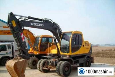 колесный экскаватор Volvo EW130 2005 г.в.
