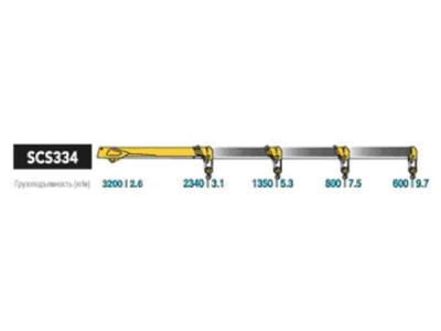 крановая установка SOOSAN SCS334 STD 2009 г.в.