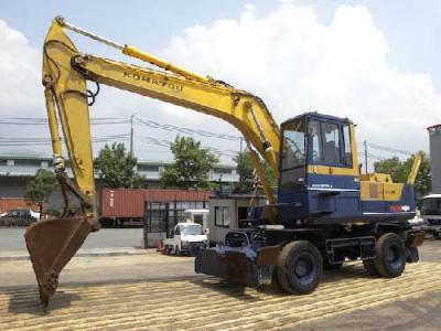 колесный экскаватор Komatsu PW200-1 1991 г.в.