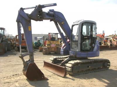 гусеничный экскаватор Komatsu PC75UU-3C 2000 г.в.