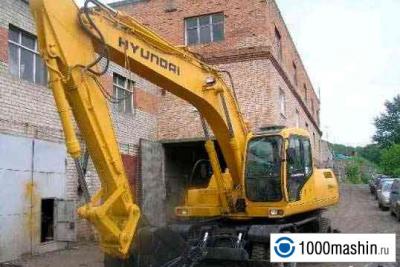 колесный экскаватор Hyundai Robex 2000W-3 2003 г.в.