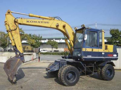 колесный экскаватор Komatsu PW100 1990 г.в.