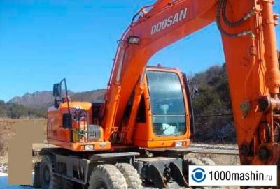 колесный экскаватор Doosan DX140W 2007 г.в.