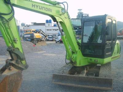 мини-экскаватор Hyundai R555W 2000 г.в.