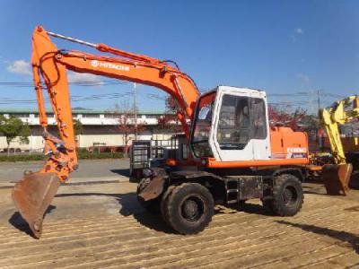 колесный экскаватор Hitachi EX100WD 1989 г.в.