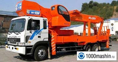 автовышка Hyundai Sky 450 2007 г.в.