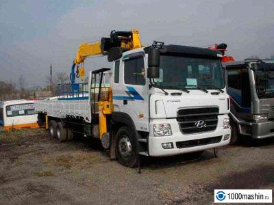 грузовик с краном Hyundai Gold 2005 г.в.