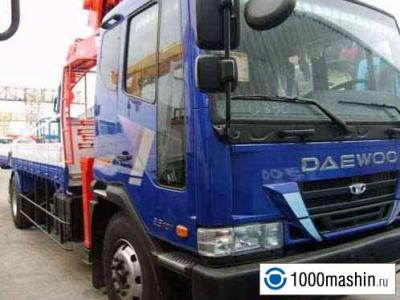 грузовик с краном Daewoo Ultra 2004 г.в.