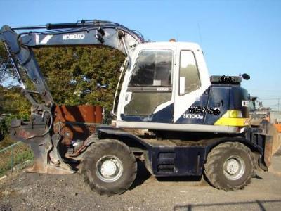 колесный экскаватор KOBELCO SK100W 1996 г.в.