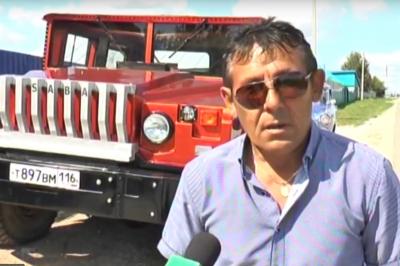 Ремесленник из Татарстана собрал точную копию внедорожника Hummer из подручных запчастей