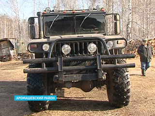 Народный умелец собрал уникальный внедорожник