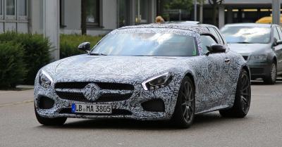 Новый родстер Mercedes уже тестируют в Германии