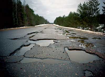 Дороги Приморья оставляют желать лучшего